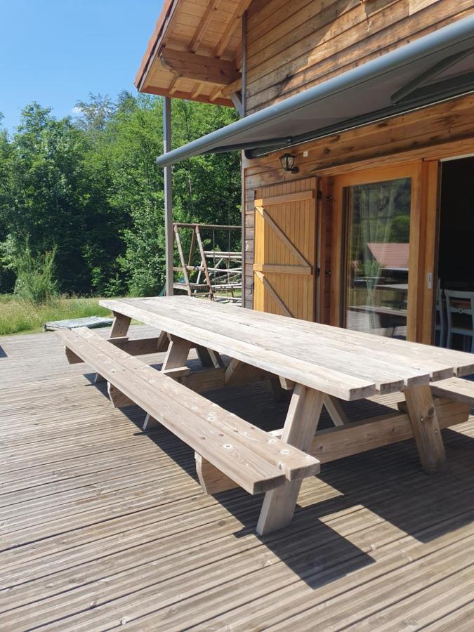 Chalet Des Charbonniers Avec Etang แซงต์-มอริซ-ซูร์-โมแซล ภายนอก รูปภาพ